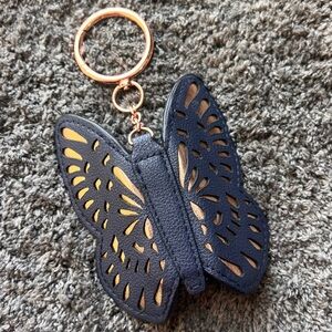 Vera Bradley Butterfly Bag Charm/Keychain
